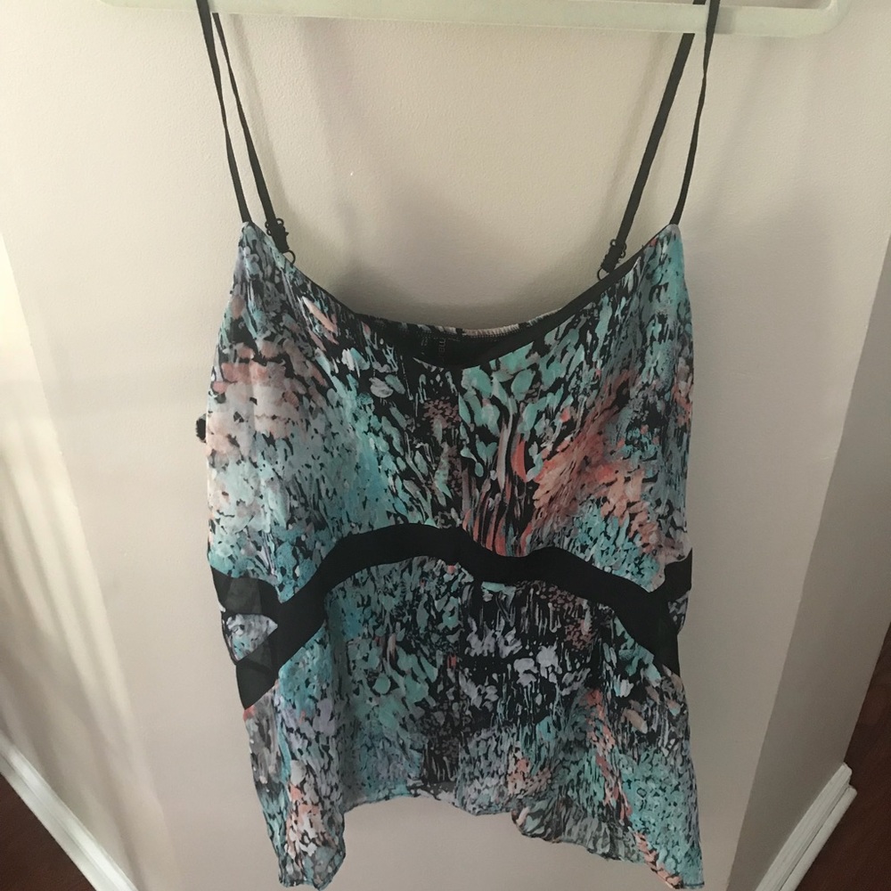 Fun multicolored tank